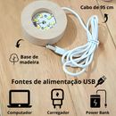 Luminária Solar Galáxia LED