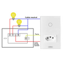 Tomada Inteligente Wi-Fi 10A Tuya Compatível Alexa e Google